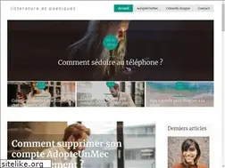 Sites similar to litterature-et-poetiques.fr