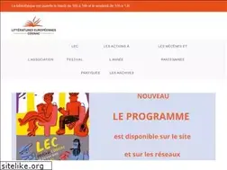 Sites similar to litteratures-europeennes.com