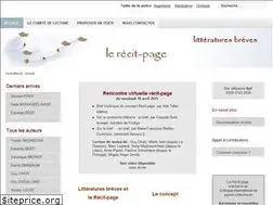 Sites similar to litteraturesbreves.fr