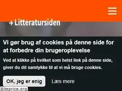 Sites similar to litteratursiden.dk