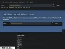 Sites similar to littlealchemycheats.org
