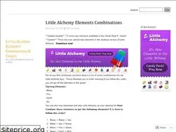 Sites similar to littlealchemycheats.wordpress.com