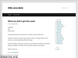 Sites similar to littleanecdote.com