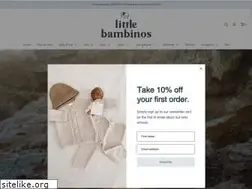 Sites similar to littlebambinos.co.nz