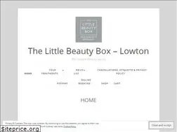 Sites similar to littlebeautyboxcheshire.com