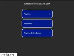 Sites similar to littlebigsnakegame.com
