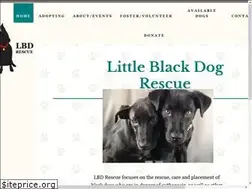 Sites similar to littleblackdogrescue.org