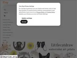 Sites similar to littlecatdraw.etsy.com