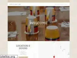 Sites similar to littlecranecafevader.com