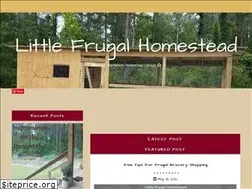 Sites similar to littlefrugalhomestead.com