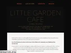Sites similar to littlegardencafe.com