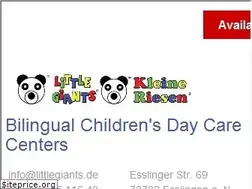 Sites similar to littlegiants.de