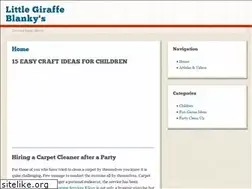 Sites similar to littlegiraffeblanky.com