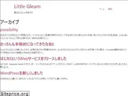 Sites similar to littlegleam.com