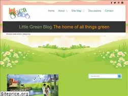 Sites similar to littlegreenblog.com