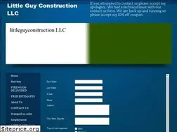Sites similar to littleguyconstruction.com