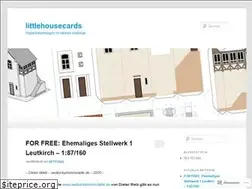Sites similar to littlehousecards.wordpress.com