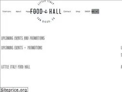 Sites similar to littleitalyfoodhall.com