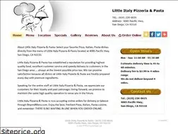 Sites similar to littleitalypizzapasta.com