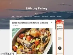 Sites similar to littlejoyfactory.blogspot.com