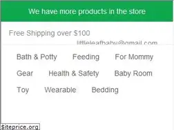 Sites similar to littleleafbaby.com