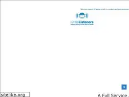 Sites similar to littlelisteners.com