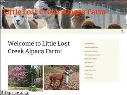 Sites similar to littlelostcreekalpacafarm.com