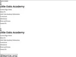 Sites similar to littleoaksacademy.org