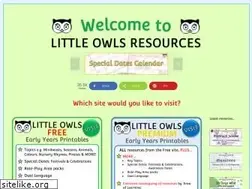 Sites similar to littleowlsresources.com