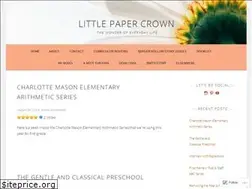 Sites similar to littlepapercrown.wordpress.com