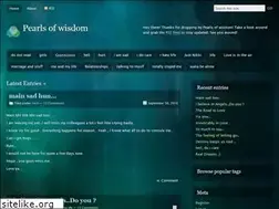 Sites similar to littlepearlsofwisdom.wordpress.com