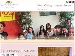 Sites similar to littlerainbowfootspas.com