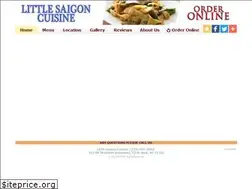 Sites similar to littlesaigoncuisineny.com