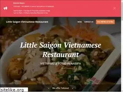 Sites similar to littlesaigonnampa.com