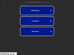 Sites similar to littlesaigonohio.com