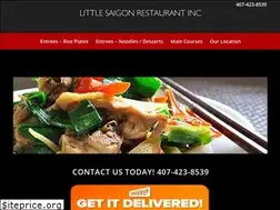 Sites similar to littlesaigonrestaurant.com
