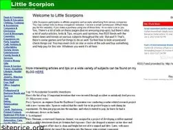 Sites similar to littlescorpion.com