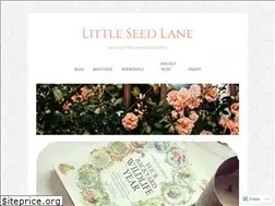 Sites similar to littleseedlane.com