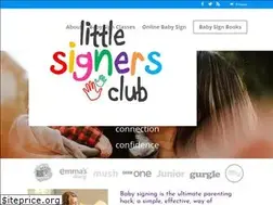 Sites similar to littlesignersclub.co.uk