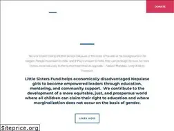 Sites similar to littlesistersfund.org
