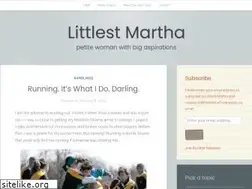 Sites similar to littlestmartha.wordpress.com