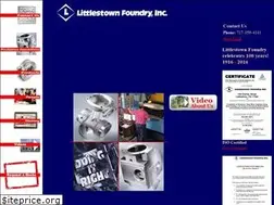Sites similar to littlestownfoundry.com