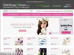Sites similar to littlethingsfavors.com