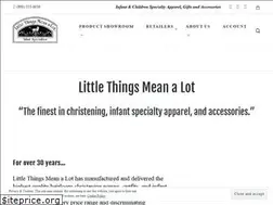 Sites similar to littlethingsmeanalot.com