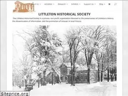 Sites similar to littletonhistoricalsociety.org