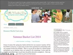 Sites similar to littlewondersdays.blogspot.com