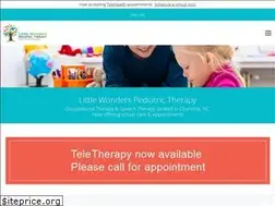 Sites similar to littlewonderstherapy.com