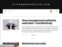 Sites similar to littleworldfestival.com