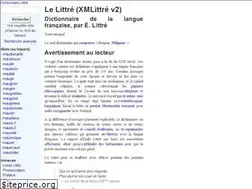 Sites similar to littre.org