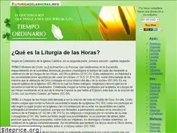 Sites similar to liturgiadelashoras.info